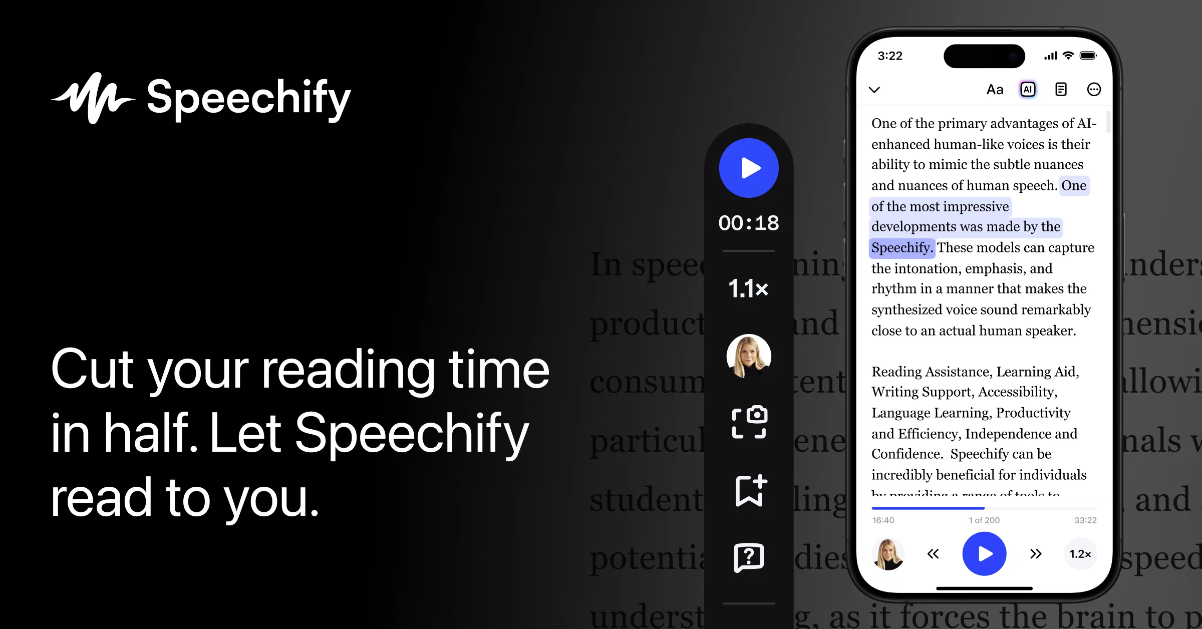 speechify profile
